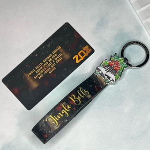 Zox 2023 Advent Jingle Bells Single Medium and ZOXLOX Gold Bells Keychain NEW